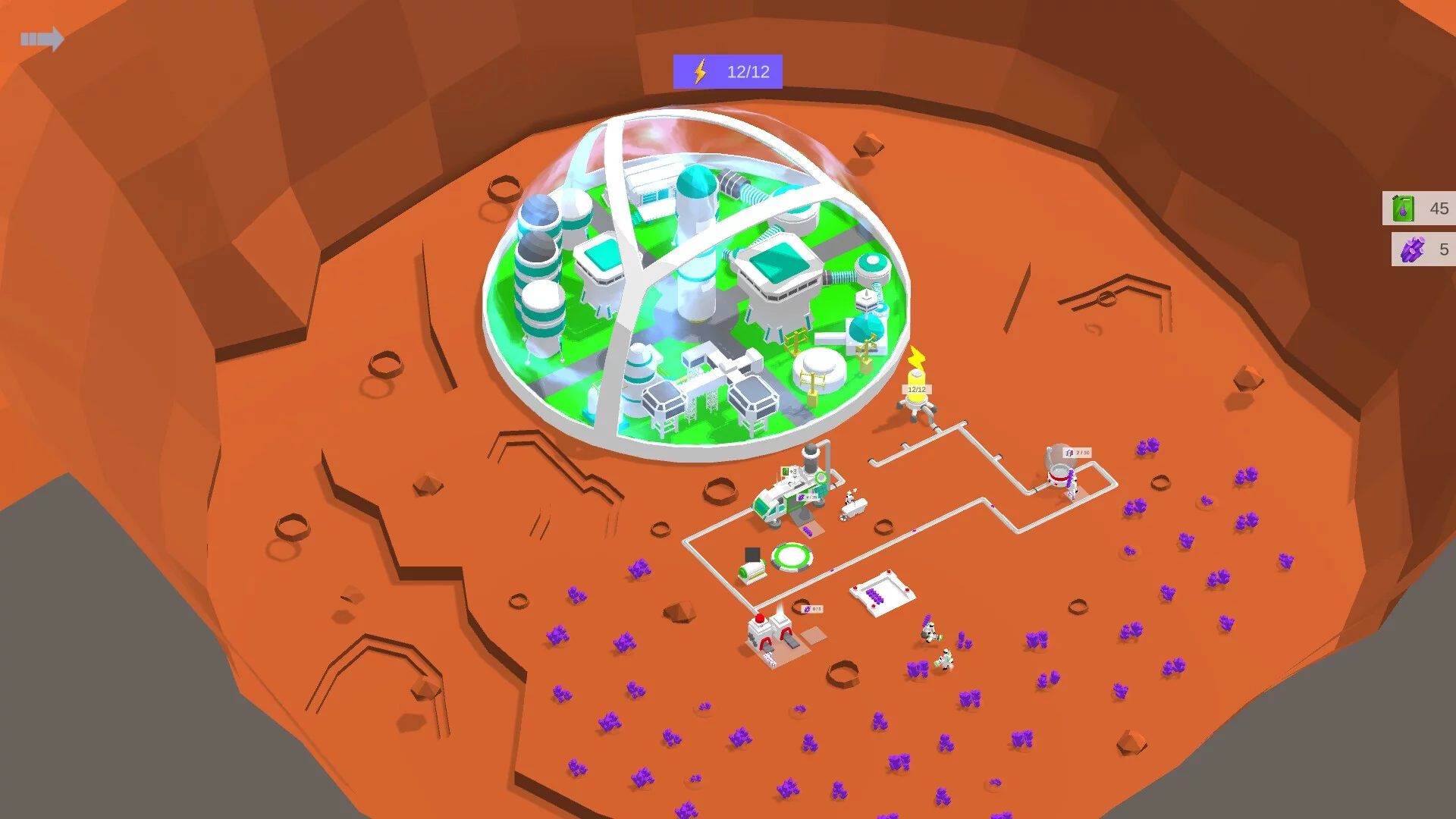 Изображение игры: Mars Colonization