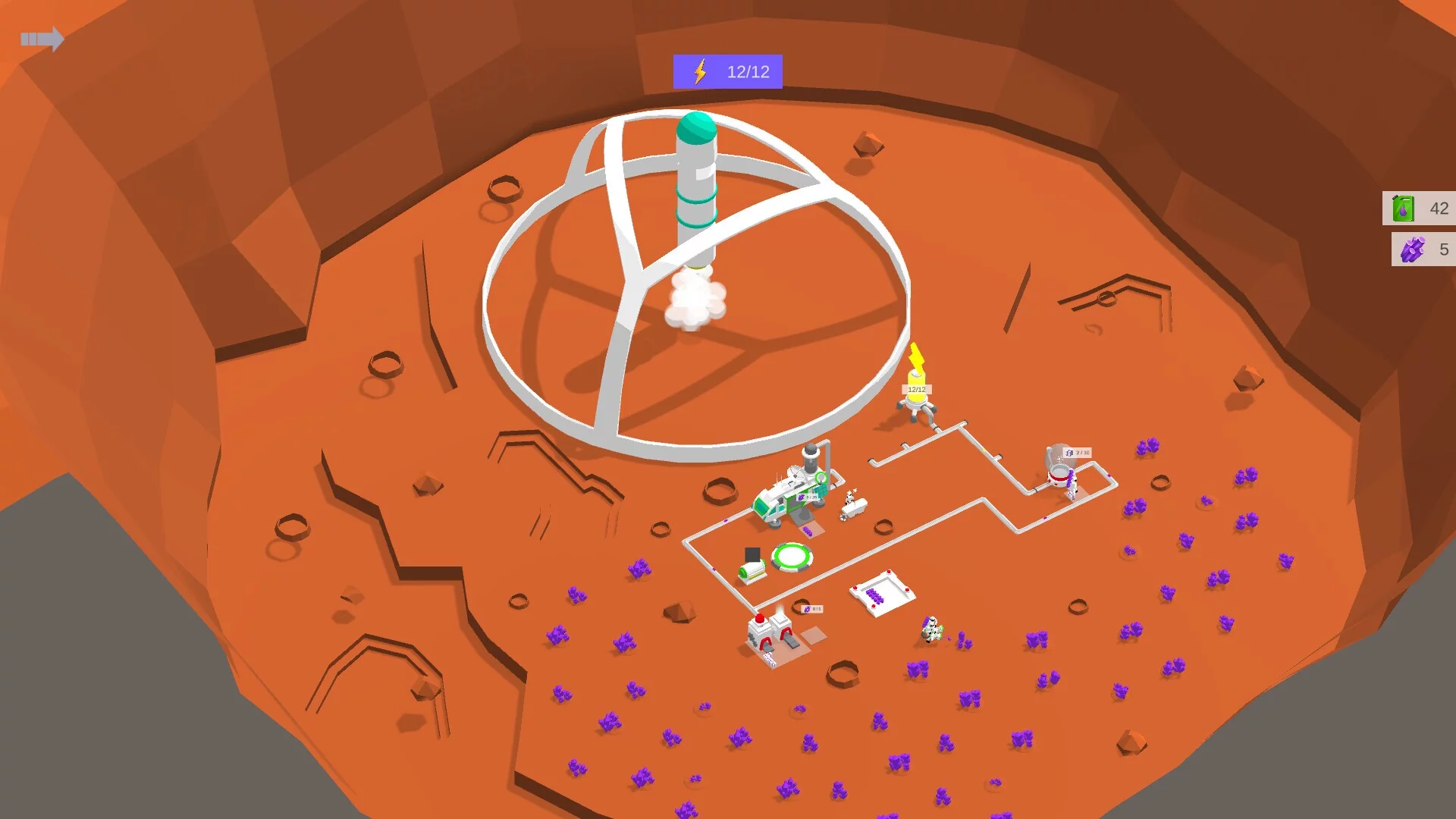 Изображение игры: Mars Colonization