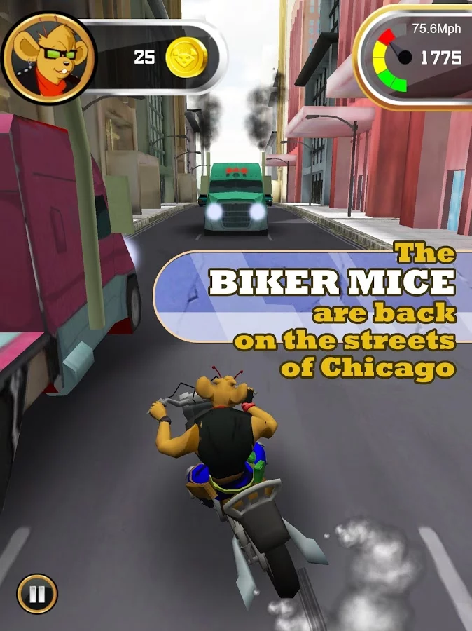 Изображение игры: Biker Mice from Mars (iOS)