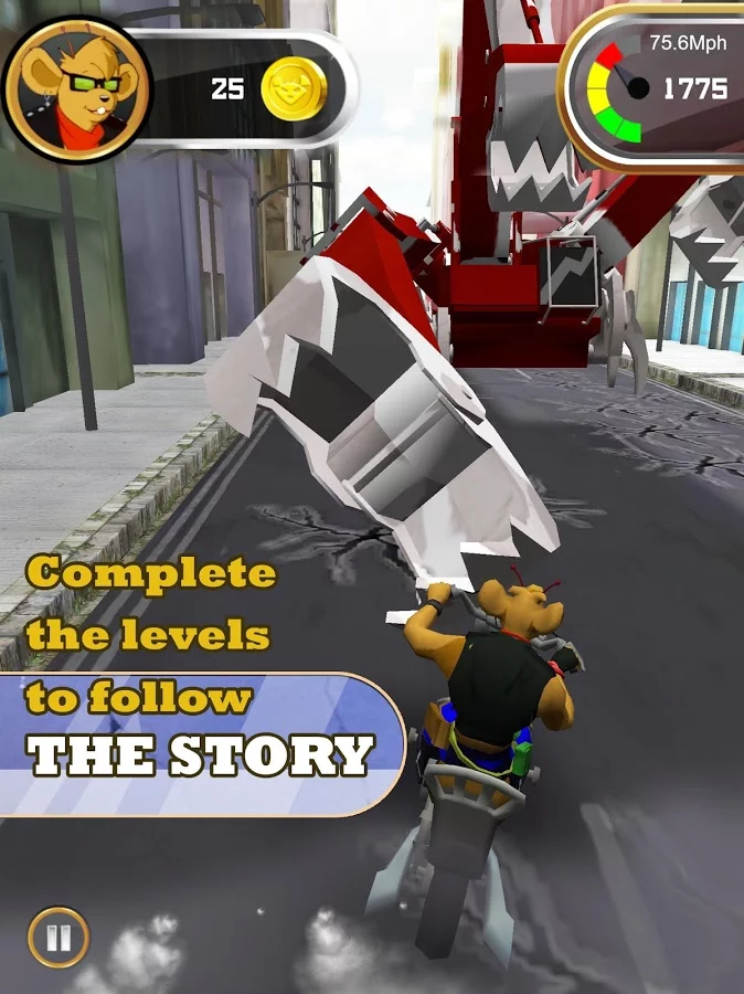 Изображение игры: Biker Mice from Mars (iOS)
