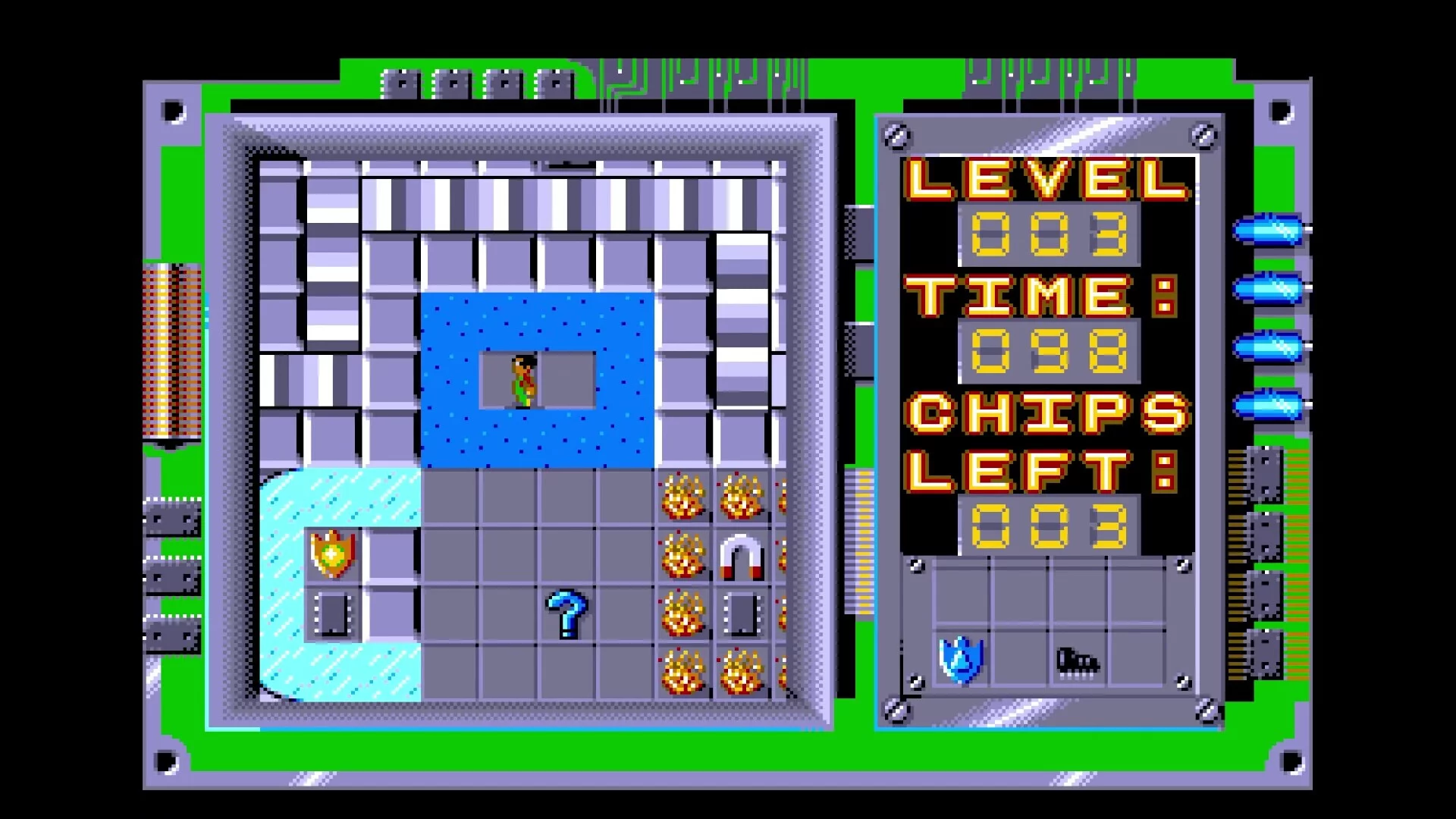 Изображение игры: Chip's Challenge (Amiga/C64/Lynx/Mega Drive/SNES/Spectrum)