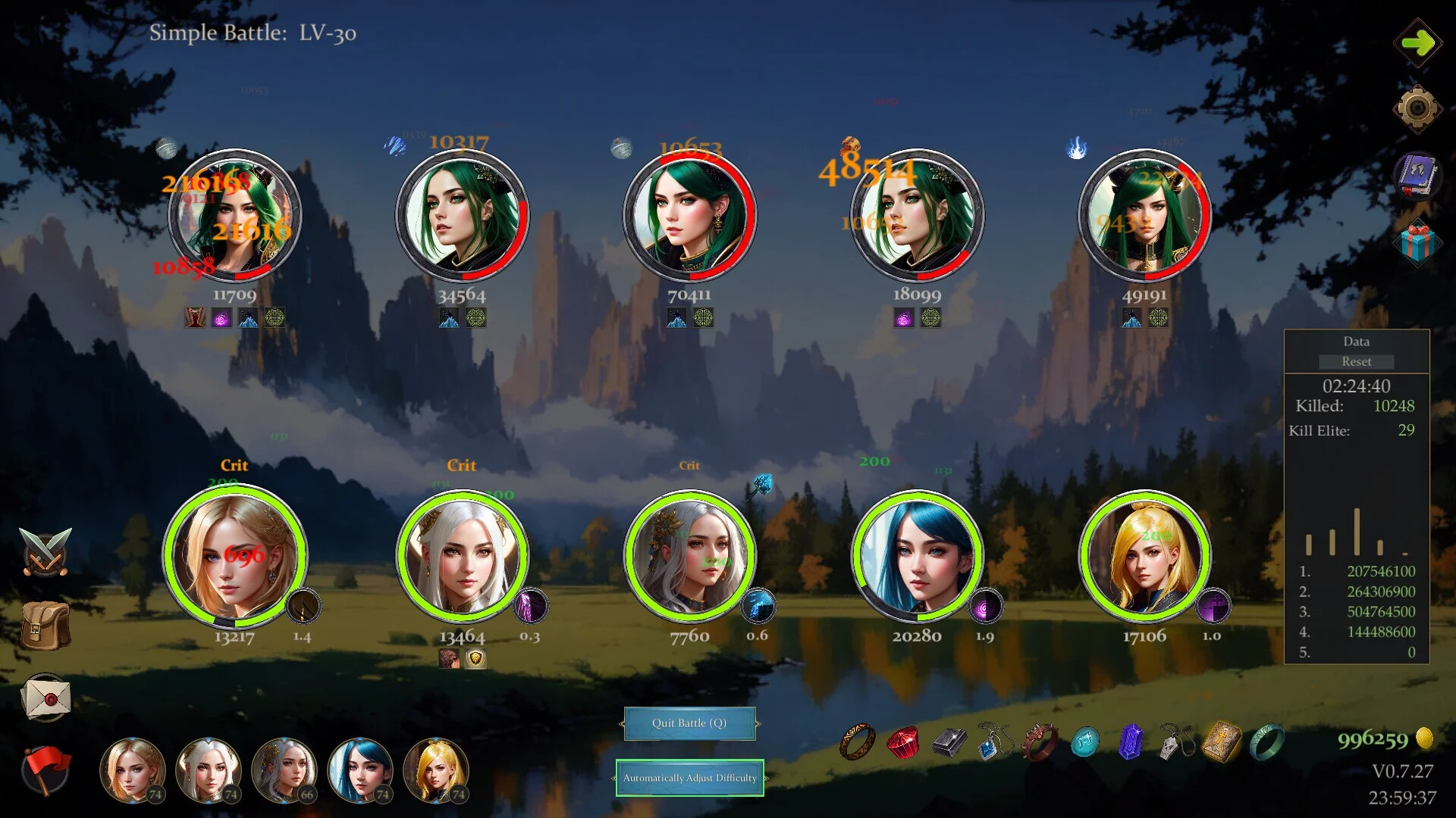 Изображение игры: Idle Simple RPG