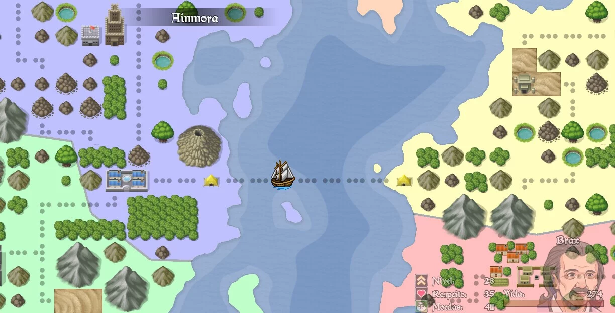 Изображение игры: Ainmora: O Desastre Iminente