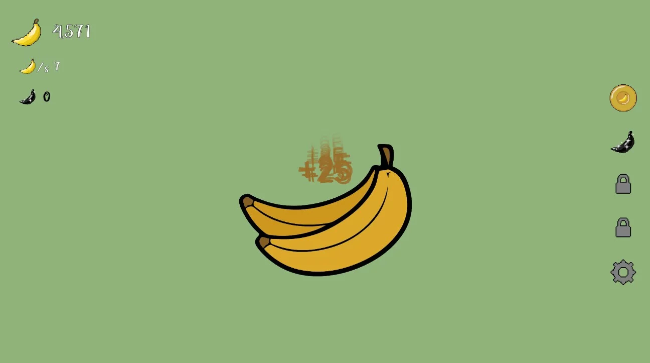 Изображение игры: Banana Clicker