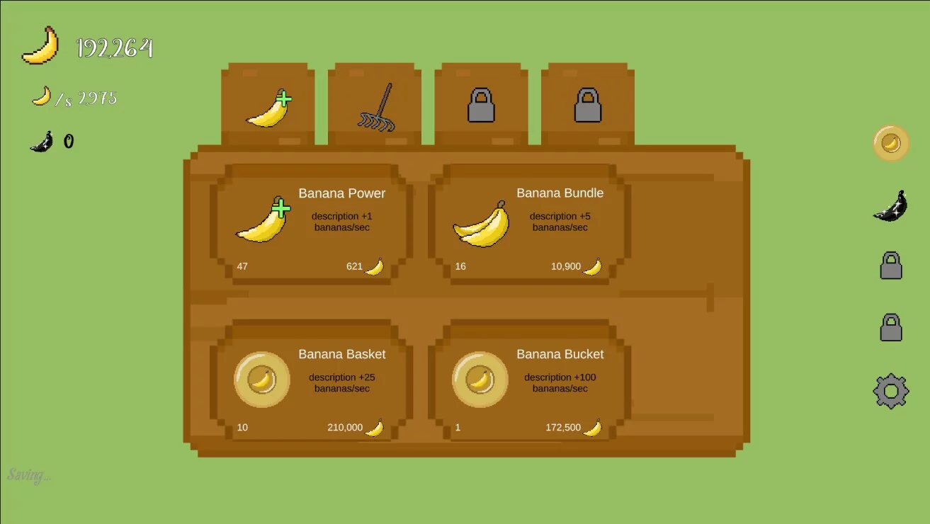 Изображение игры: Banana Clicker