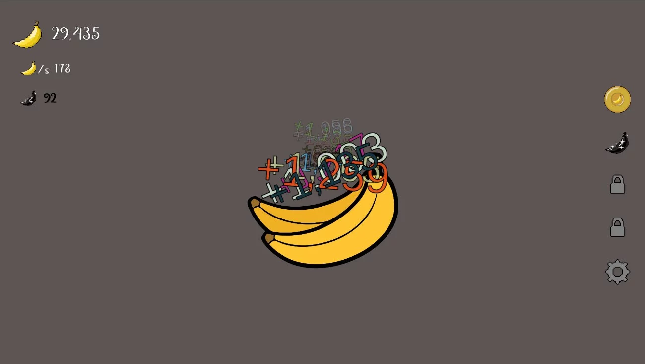 Изображение игры: Banana Clicker