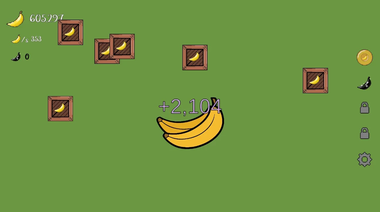 Изображение игры: Banana Clicker