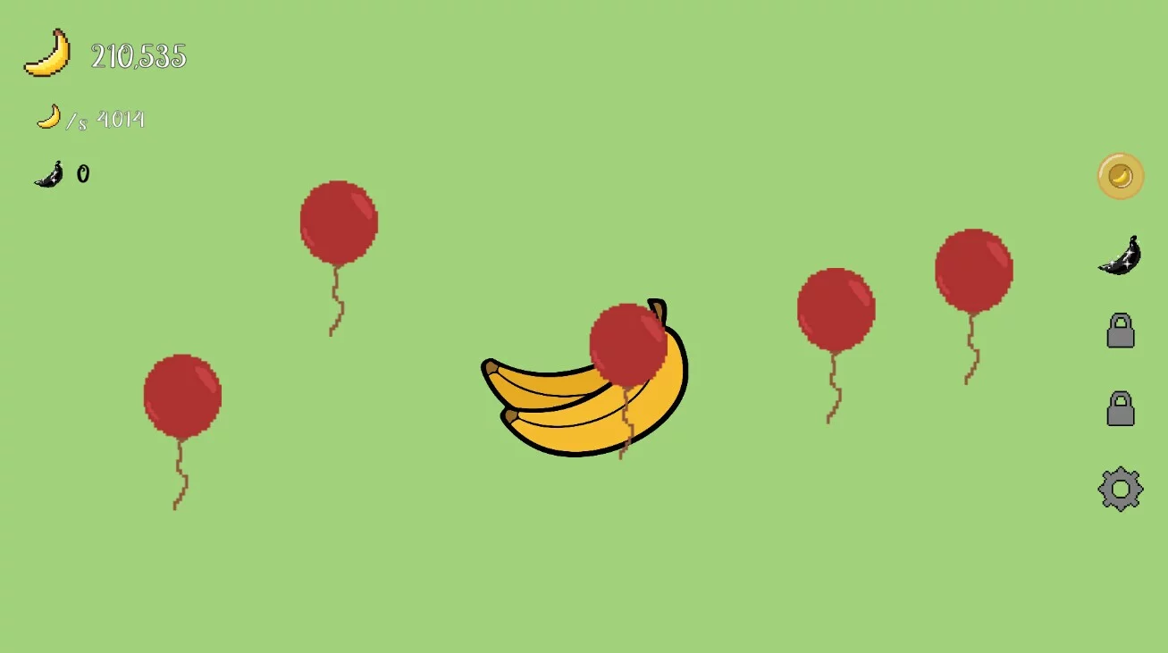 Изображение игры: Banana Clicker