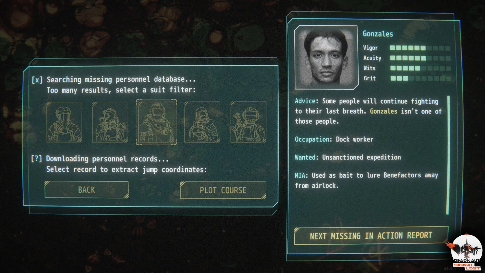 Изображение игры: Deadnaut: Signal Lost