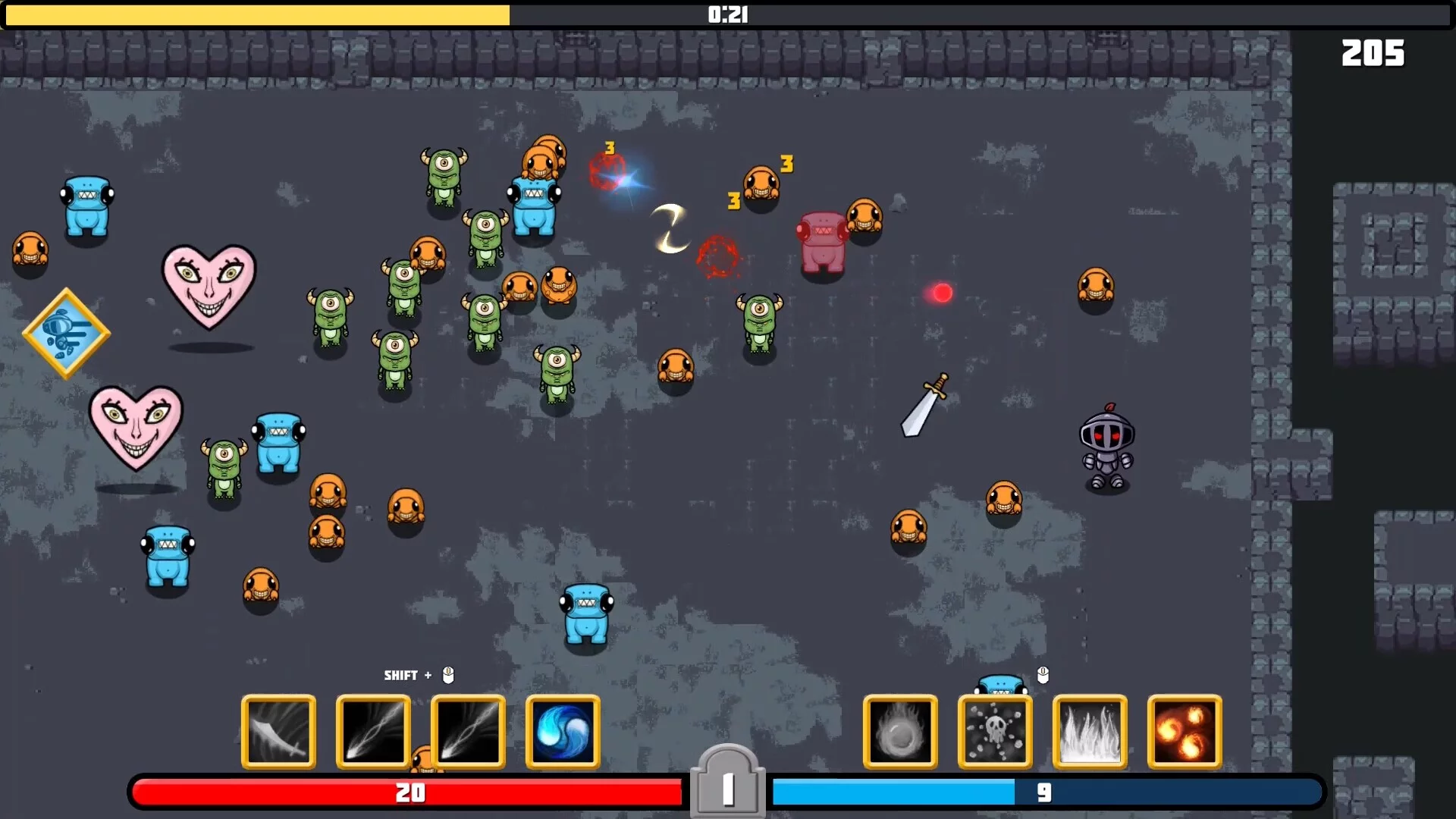 Изображение игры: Vagrant Knight