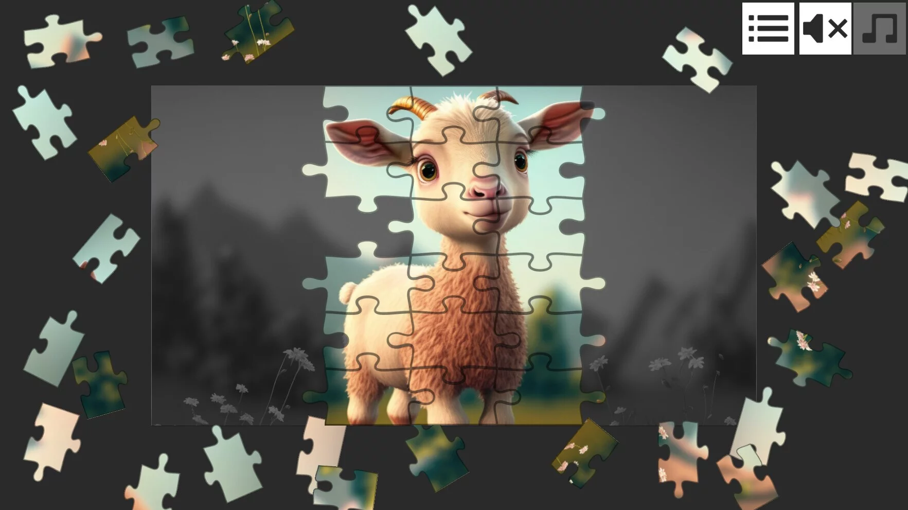 Изображение игры: Jigsaw Puzzle - Baby Animals