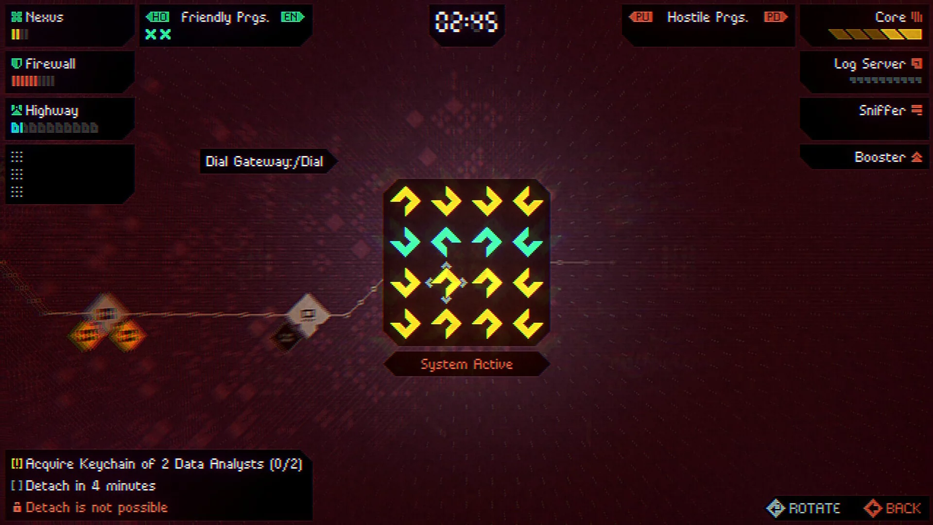 Изображение игры: DROP - System Breach