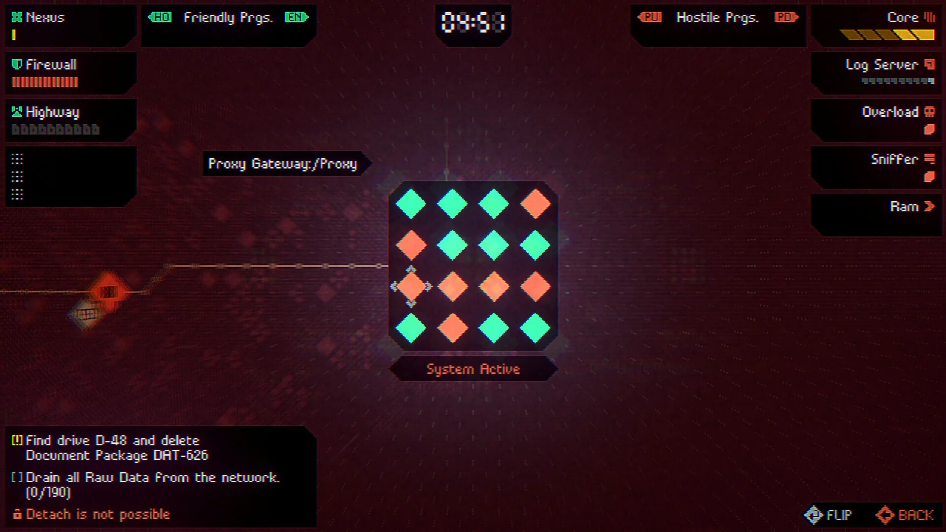 Изображение игры: DROP - System Breach