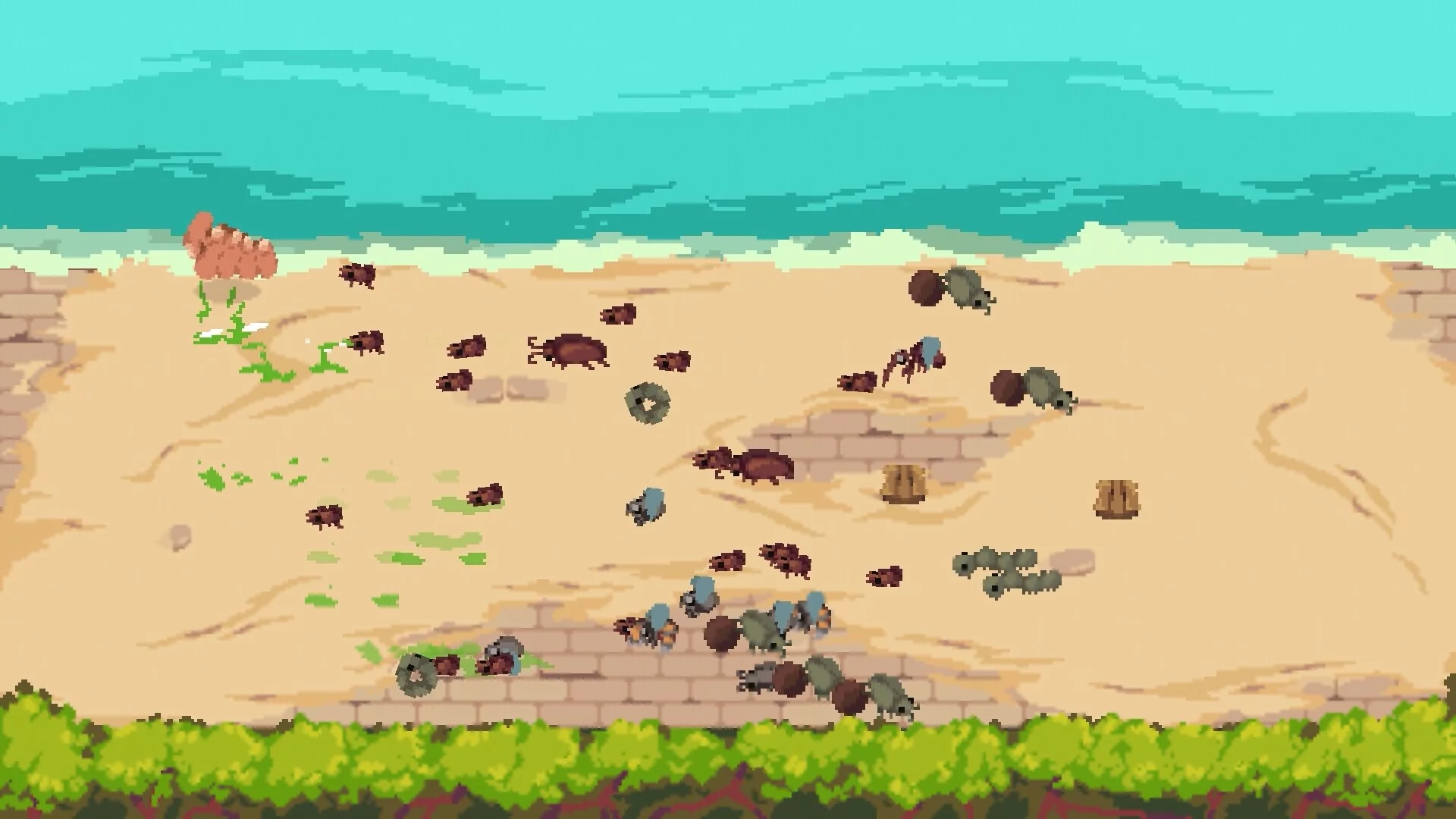 Изображение игры: Finger is 300 bugs