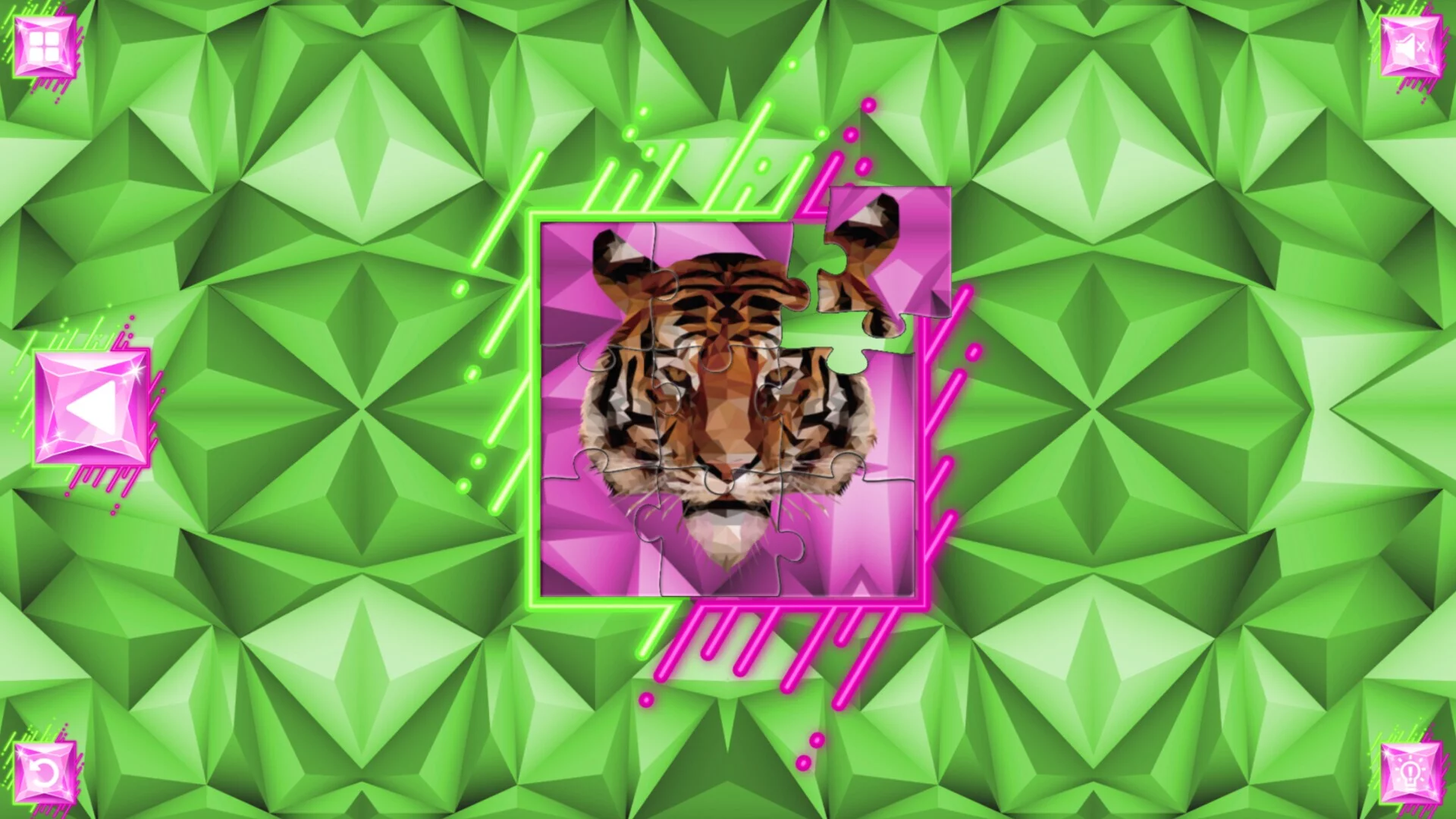 Изображение игры: Poly Jigsaw: Animals