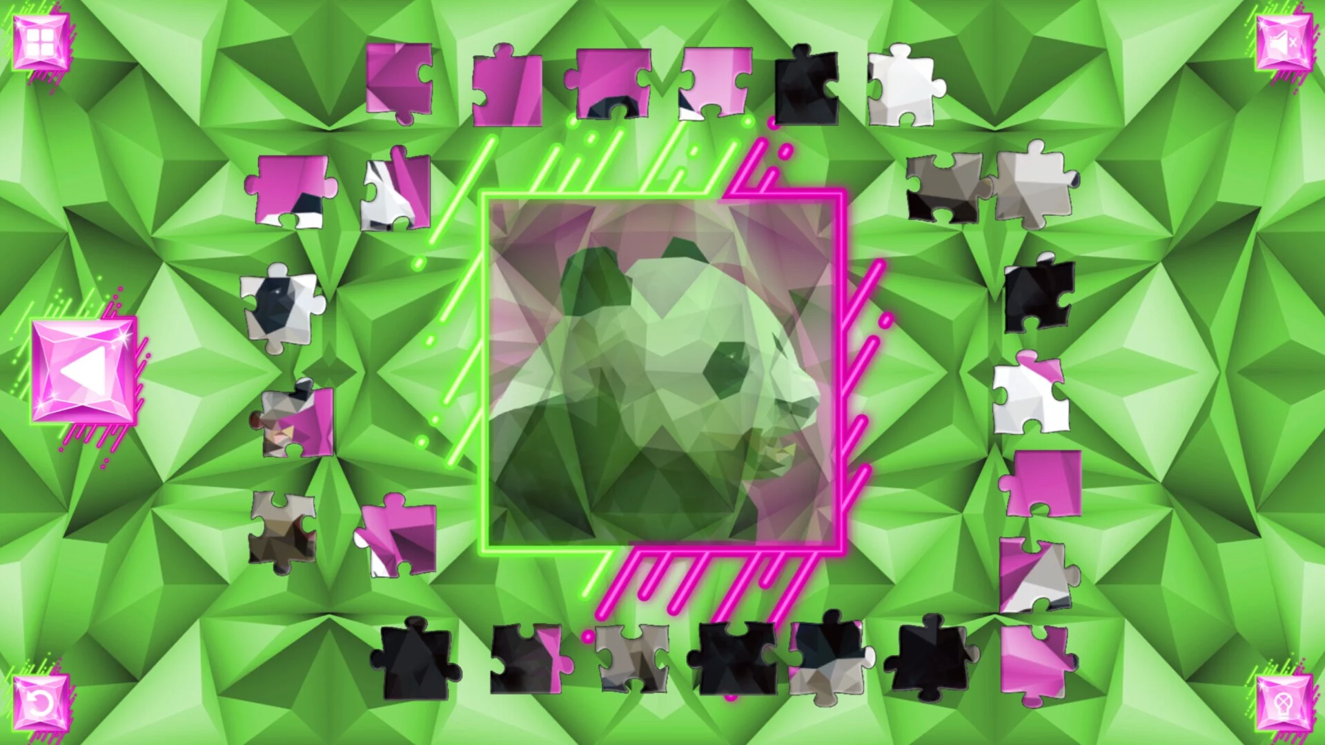 Изображение игры: Poly Jigsaw: Animals