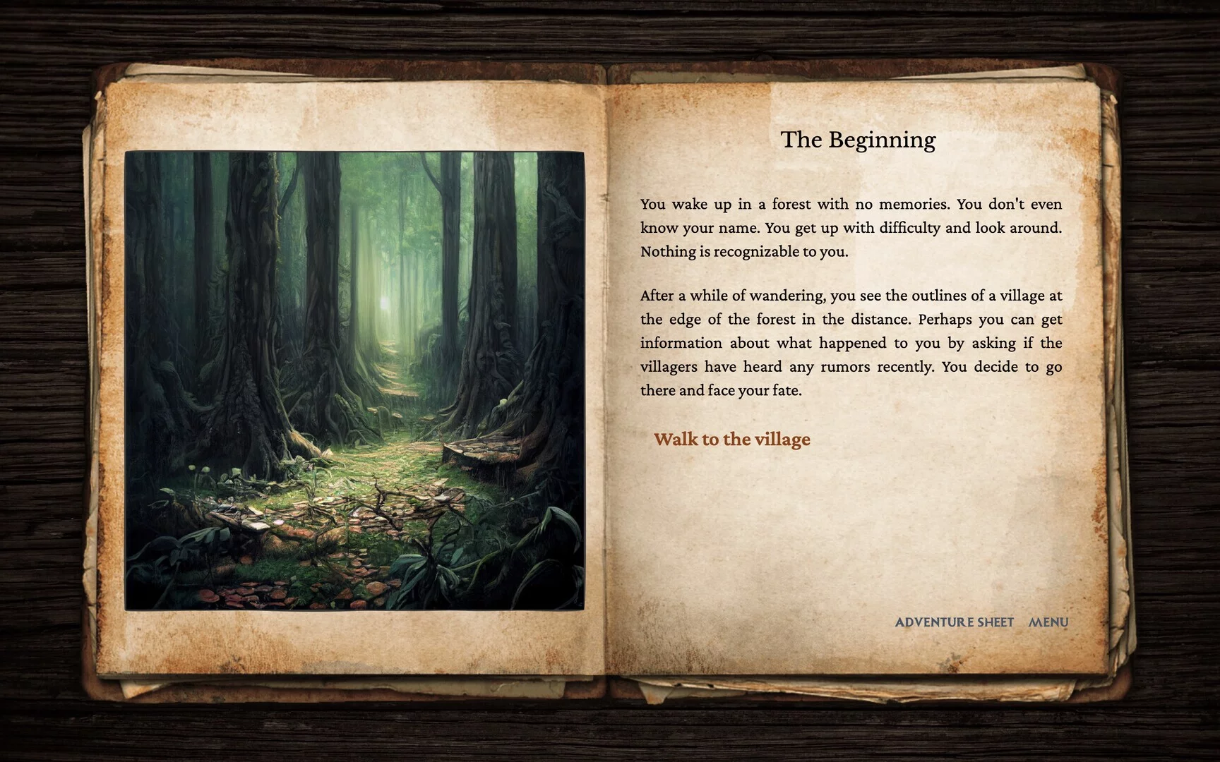 Изображение игры: The Secret of Darkwoods