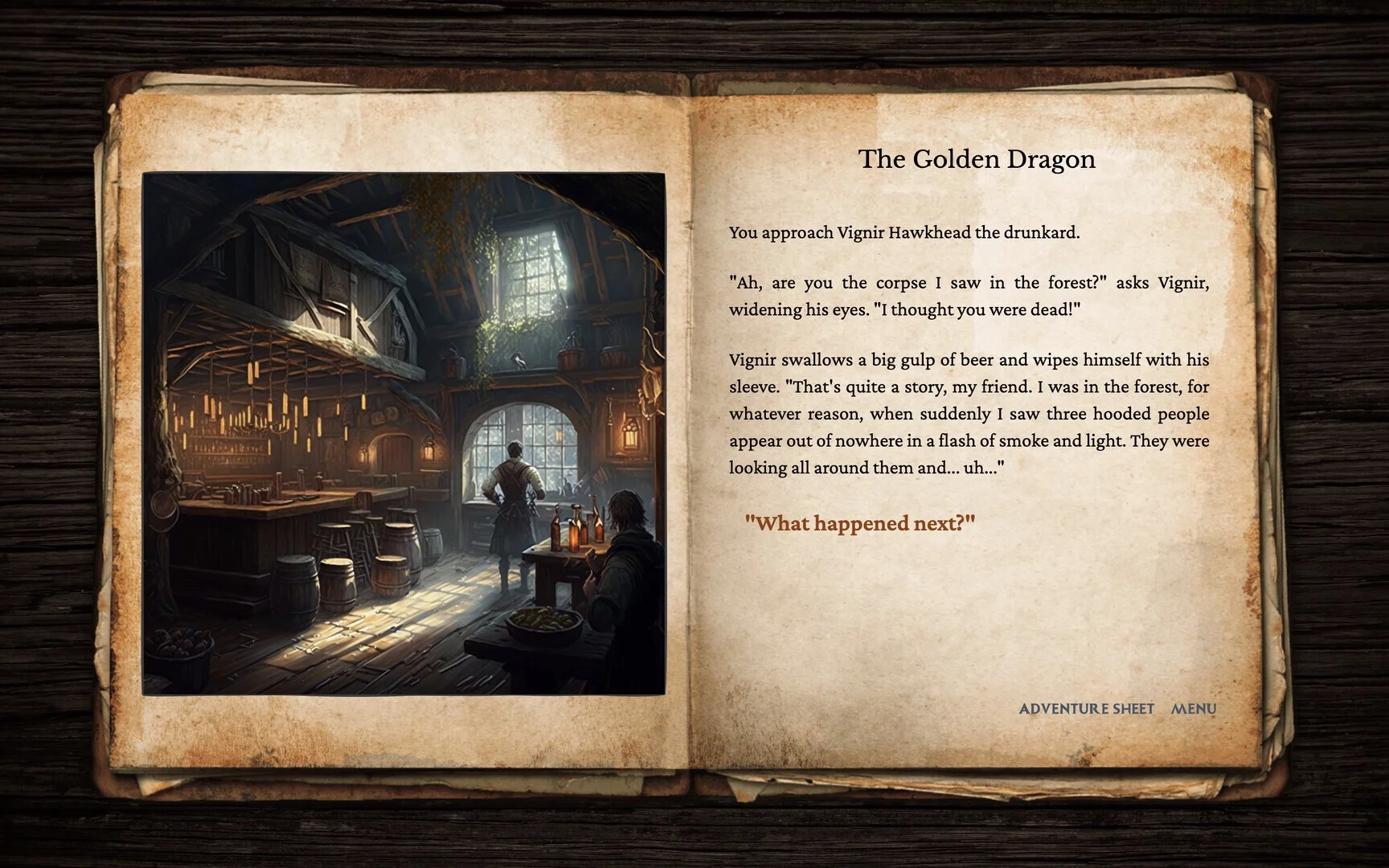 Изображение игры: The Secret of Darkwoods