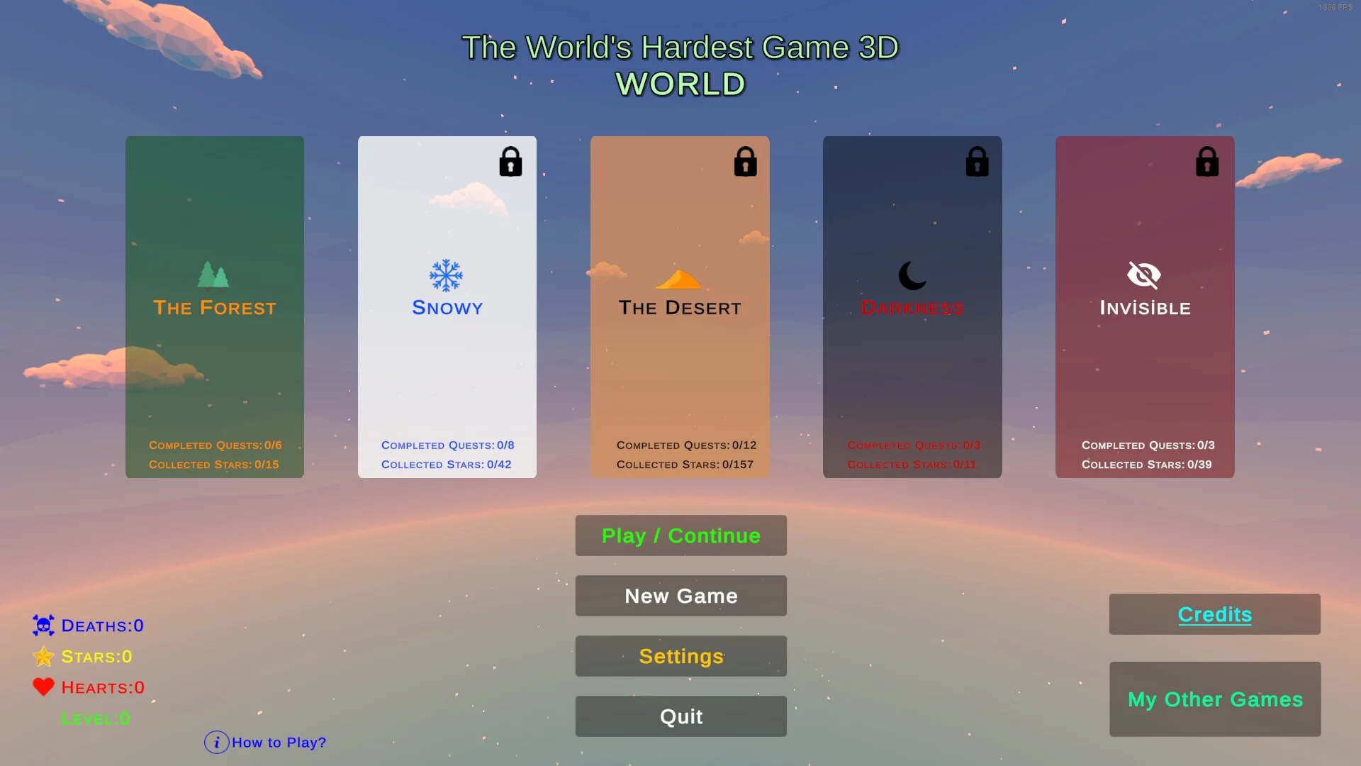 Изображение игры: The World's Hardest Game 3D World