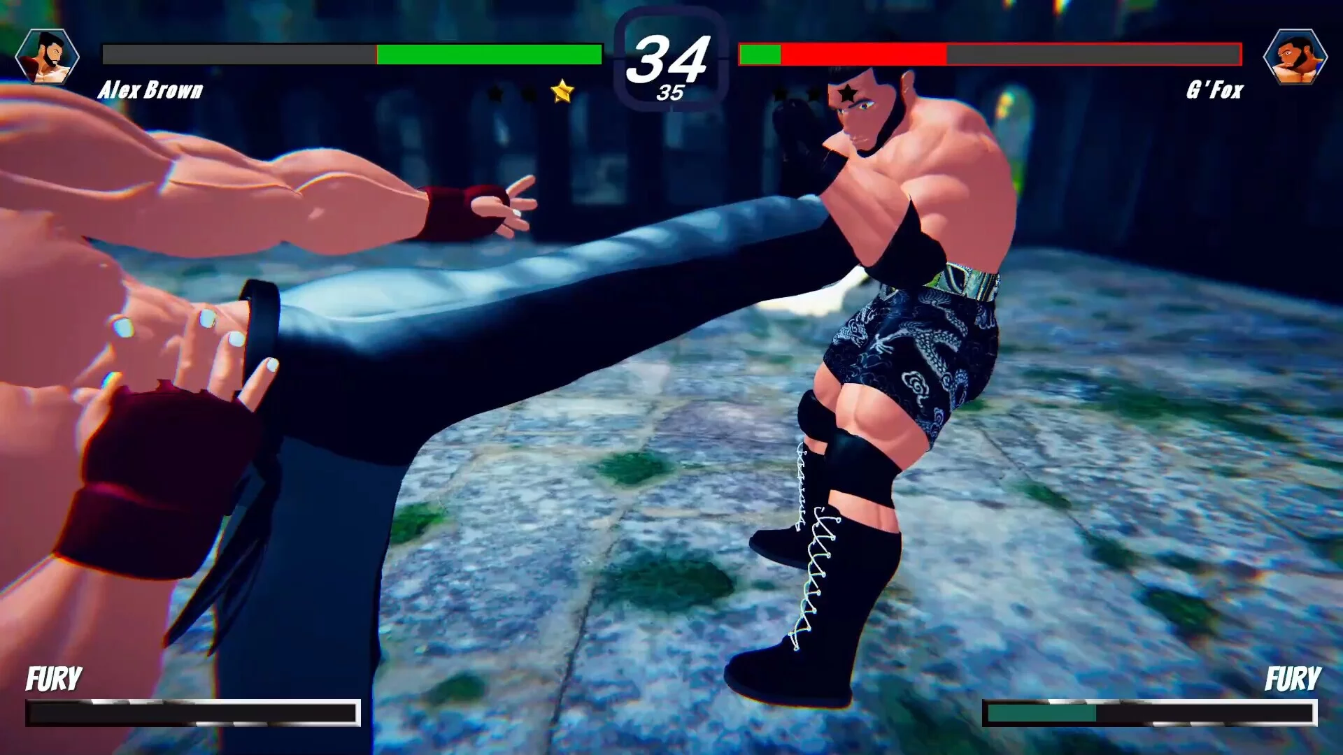 Изображение игры: Unlimited Fight Ultimate Strike