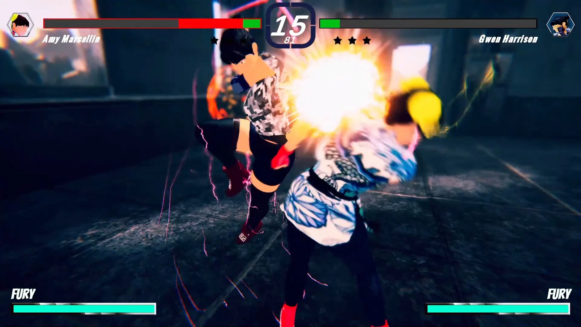 Изображение игры: Unlimited Fight Ultimate Strike