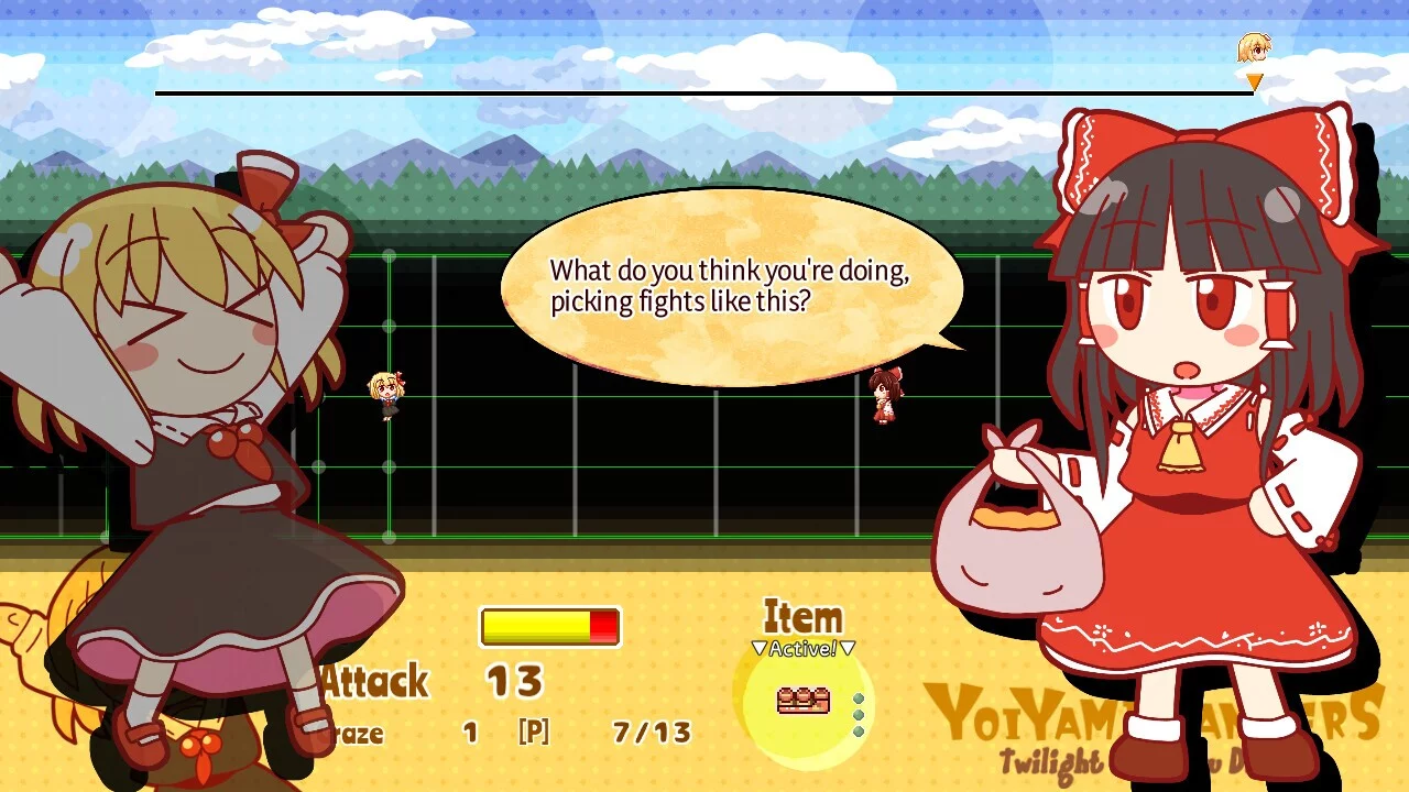 Изображение игры: Yoiyami Dancers: Twilight Danmaku Dancers