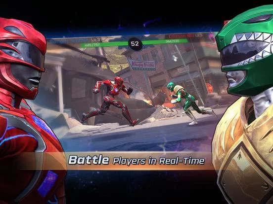 Изображение игры: Power Rangers: Legacy Wars