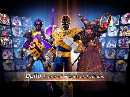 Изображение игры: Power Rangers: Legacy Wars