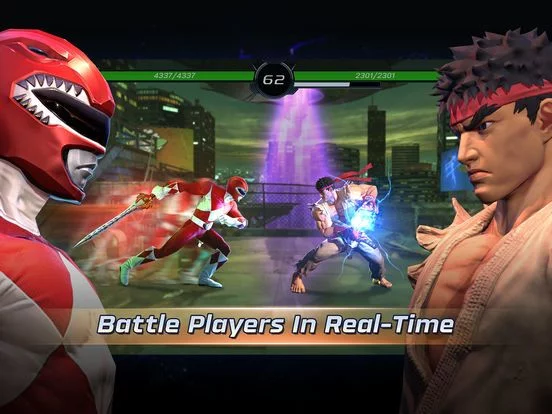 Изображение игры: Power Rangers: Legacy Wars