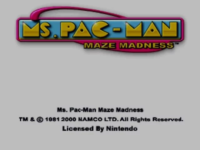 Изображение игры: Ms. Pac-Man Maze Madness