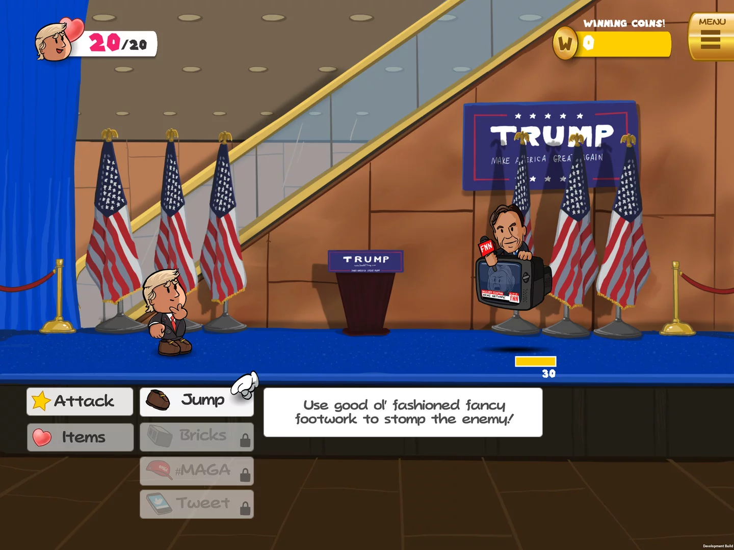 Изображение игры: Super POTUS Trump