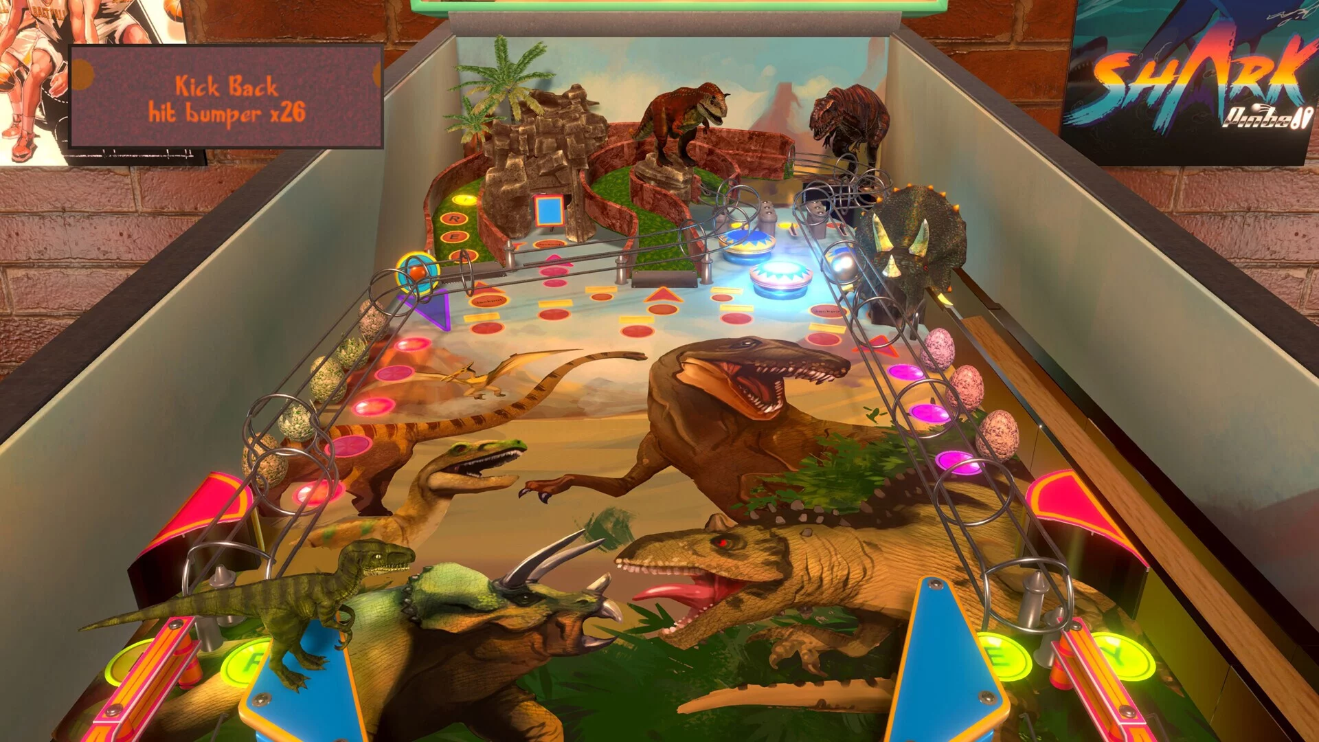 Изображение игры: Jurassic Pinball