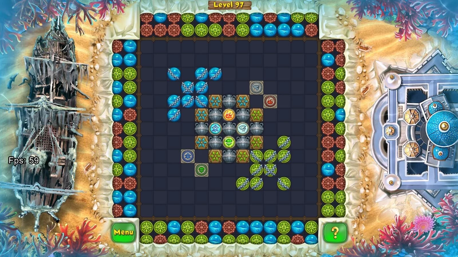 Изображение игры: Aqua Marbles - Ocean