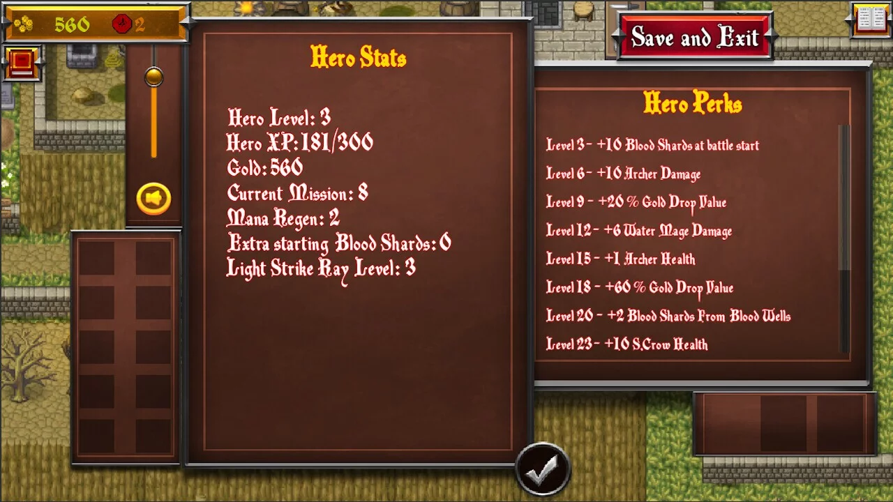 Изображение игры: Dirty Vampires - An RPG Tower Defence Adventure