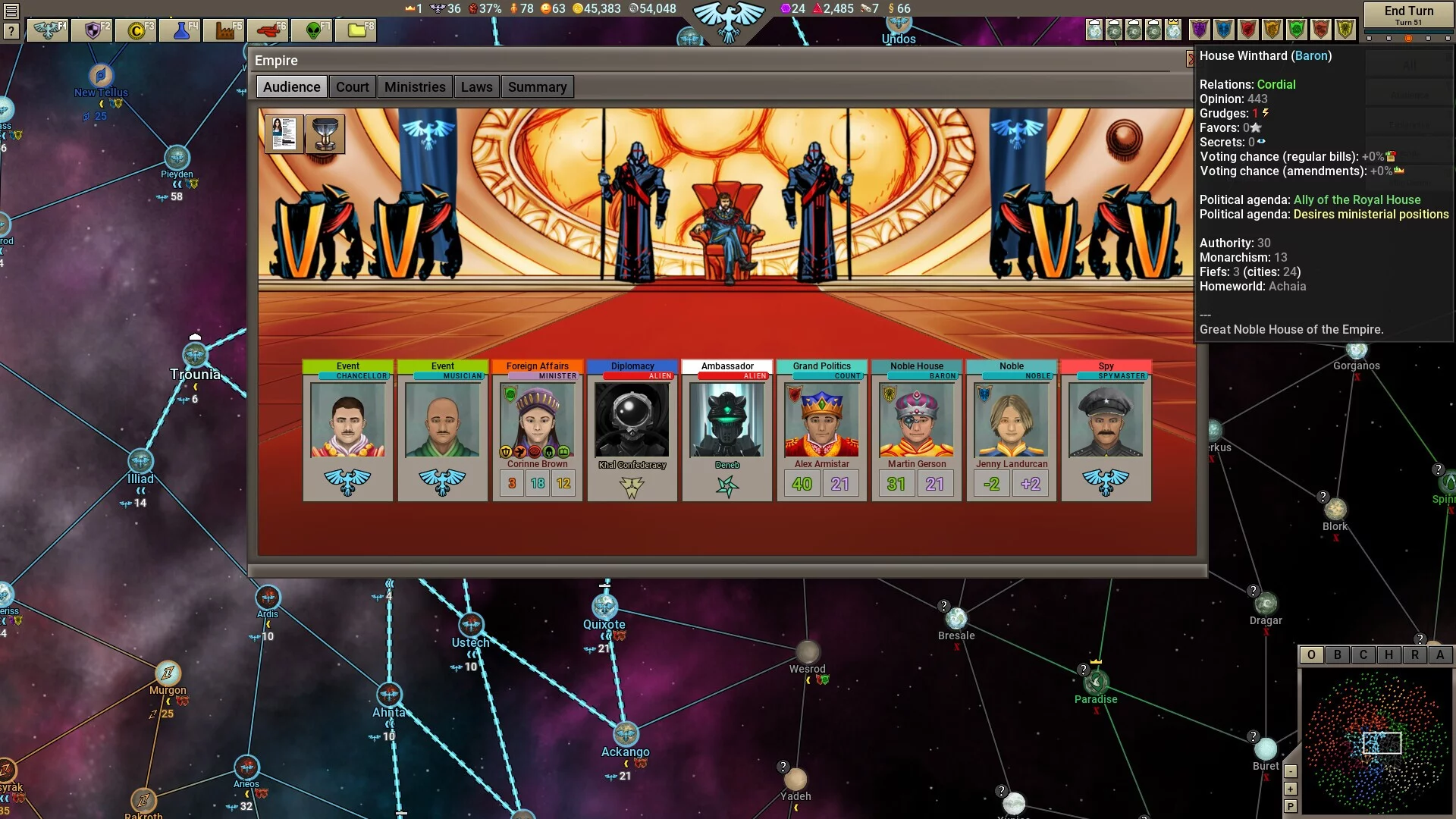 Изображение игры: Stellar Monarch 2