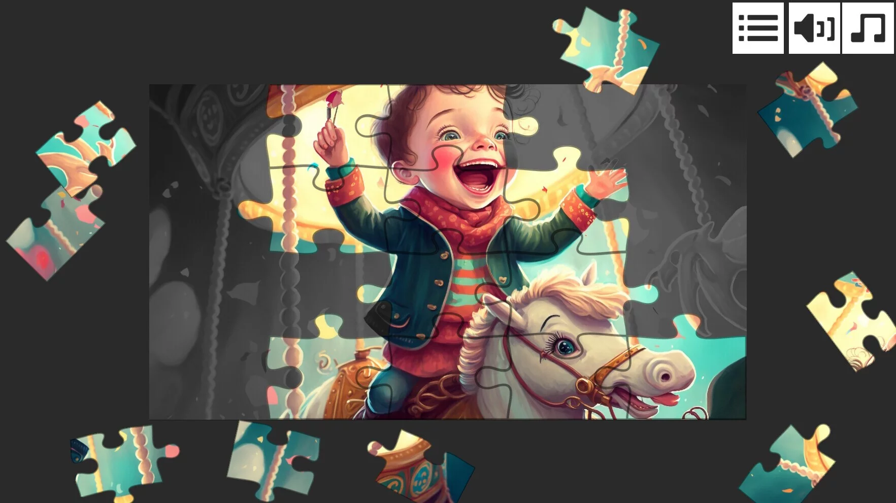 Изображение игры: Childhood Dreams - Jigsaw Puzzle