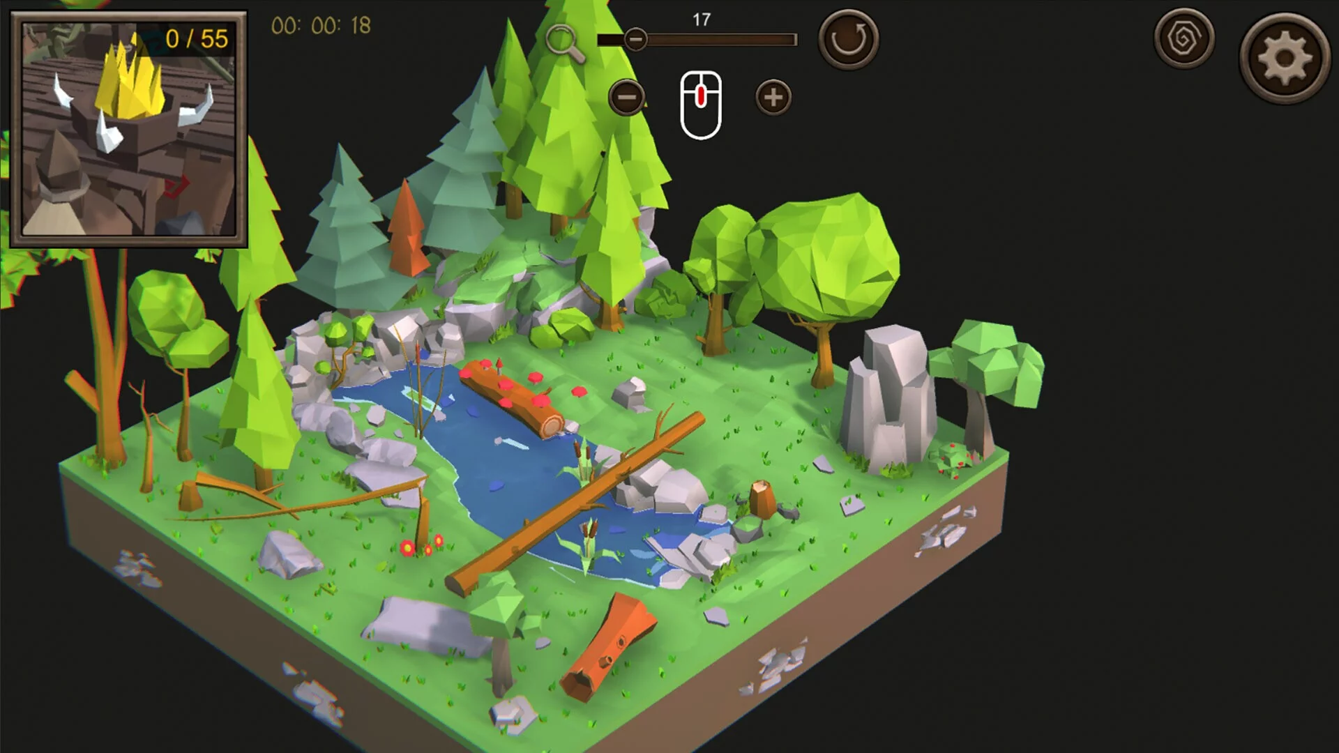 Изображение игры: Hidden World 4 Top-Down 3D