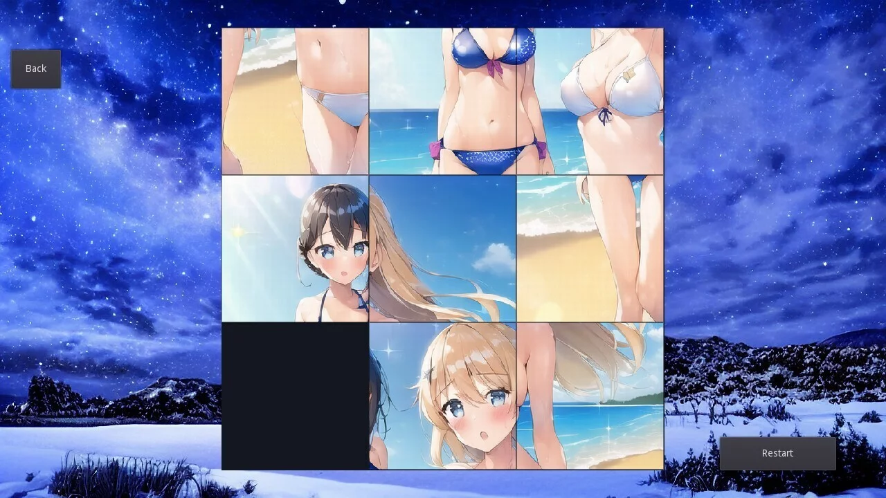 Изображение игры: Slide Puzzle: Cute Moe Girls