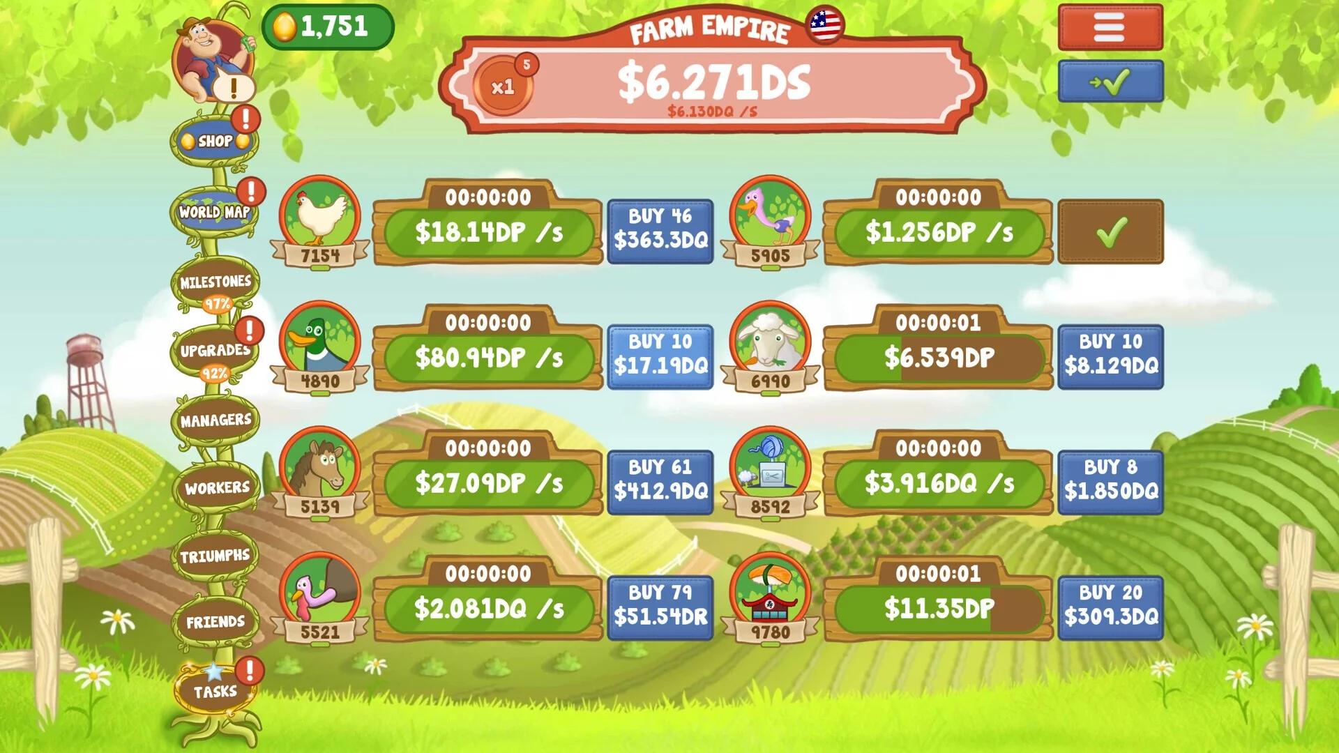 Изображение игры: Farm Empire
