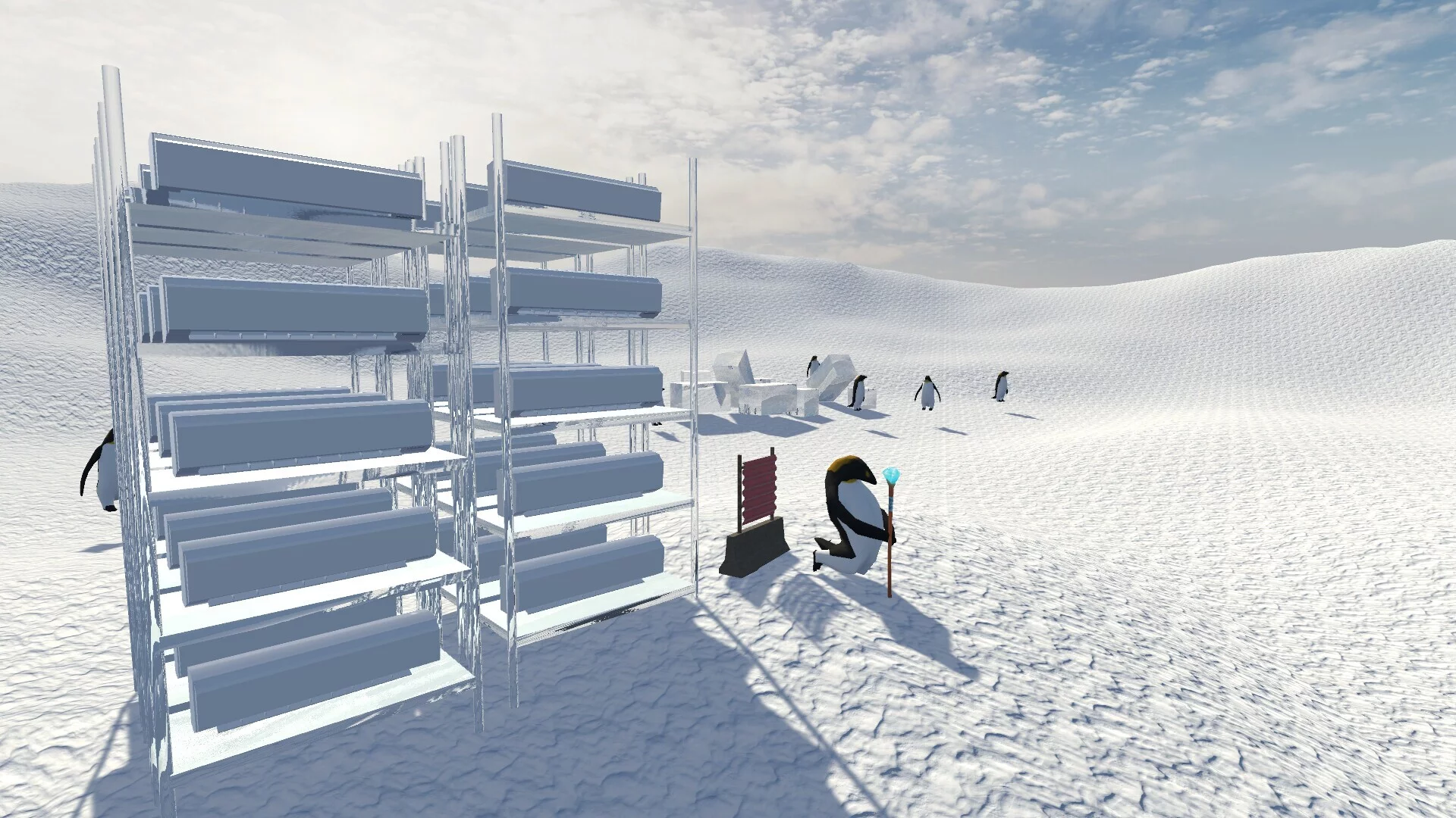 Изображение игры: The PenguinGame -Antarctic Savior