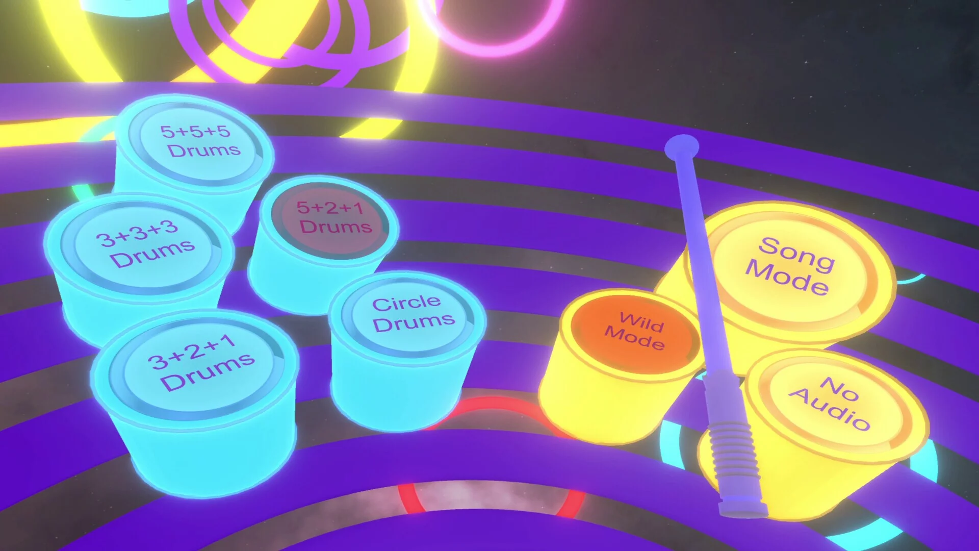 Изображение игры: Neon Music Drums