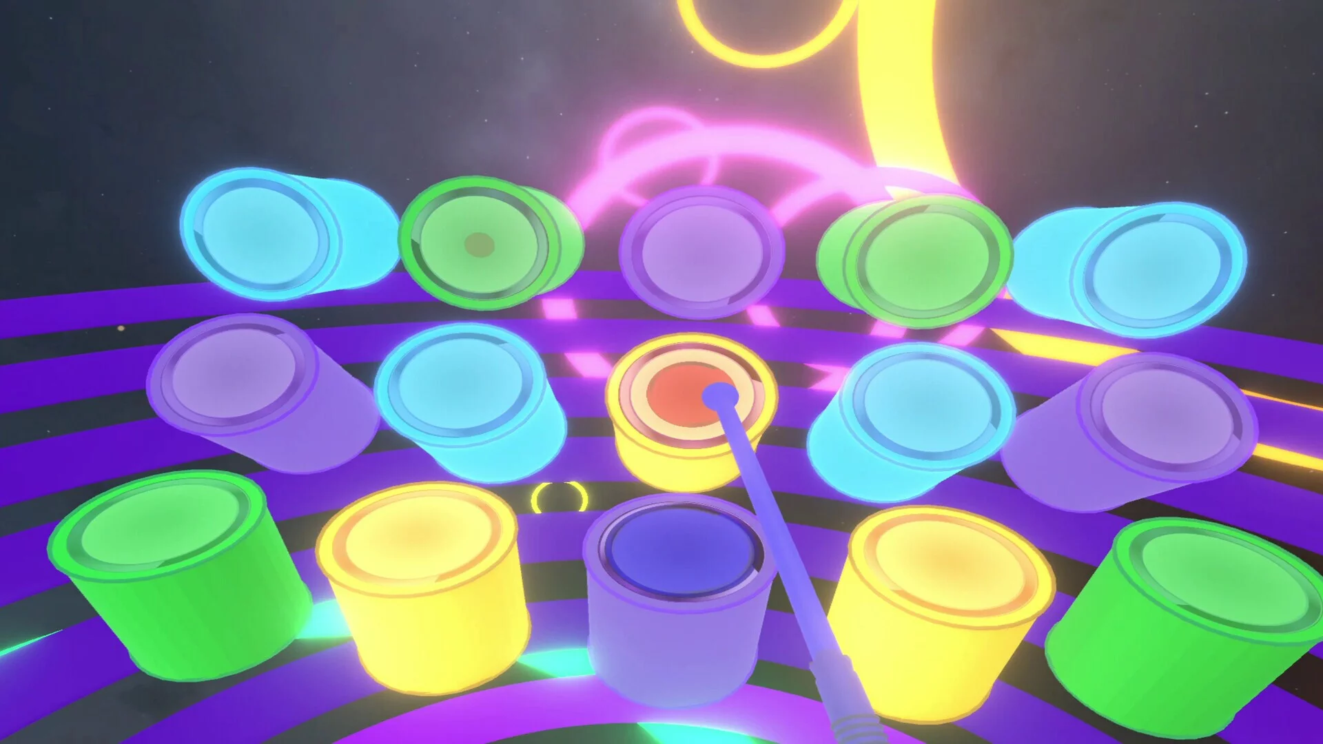 Изображение игры: Neon Music Drums