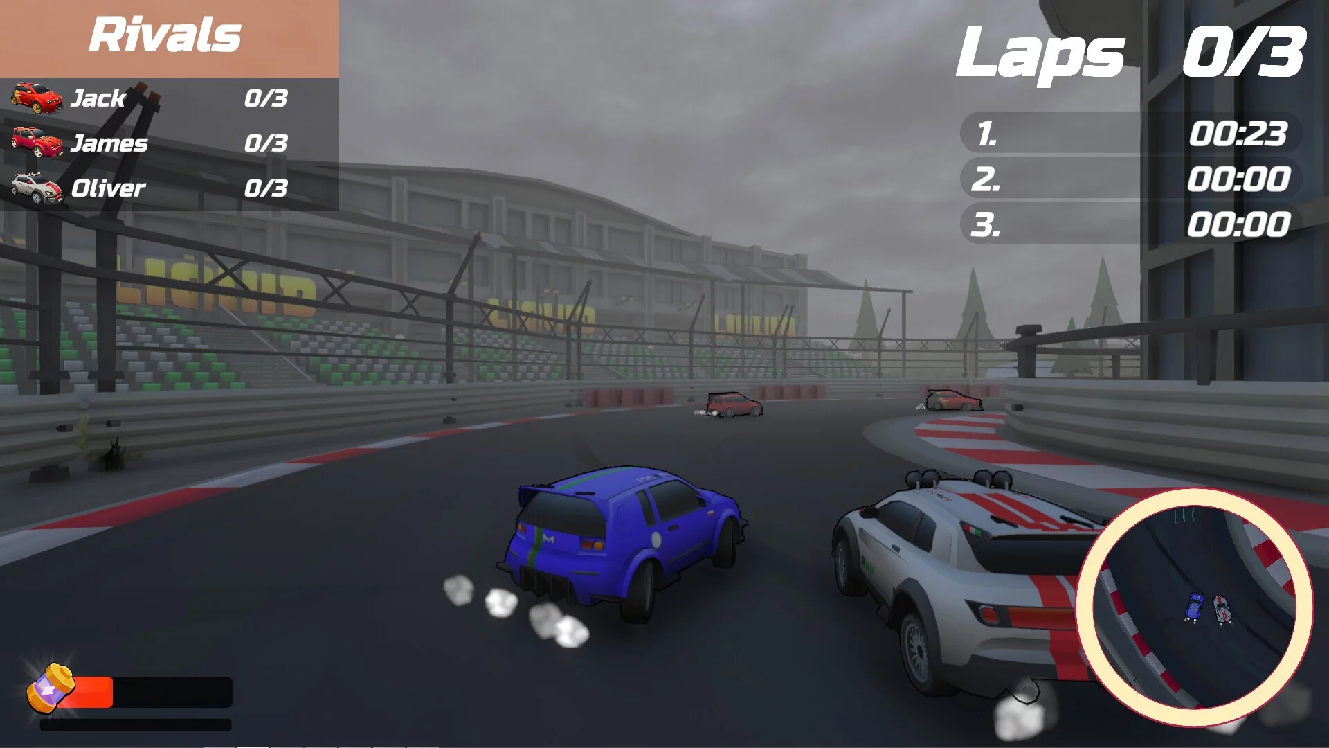 Изображение игры: Turbo Racing