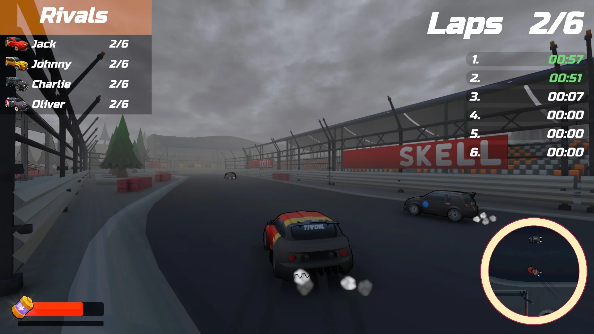 Изображение игры: Turbo Racing