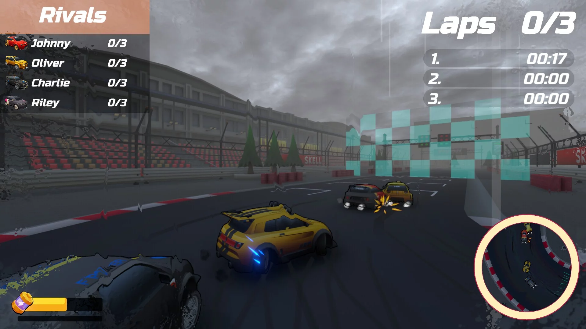 Изображение игры: Turbo Racing