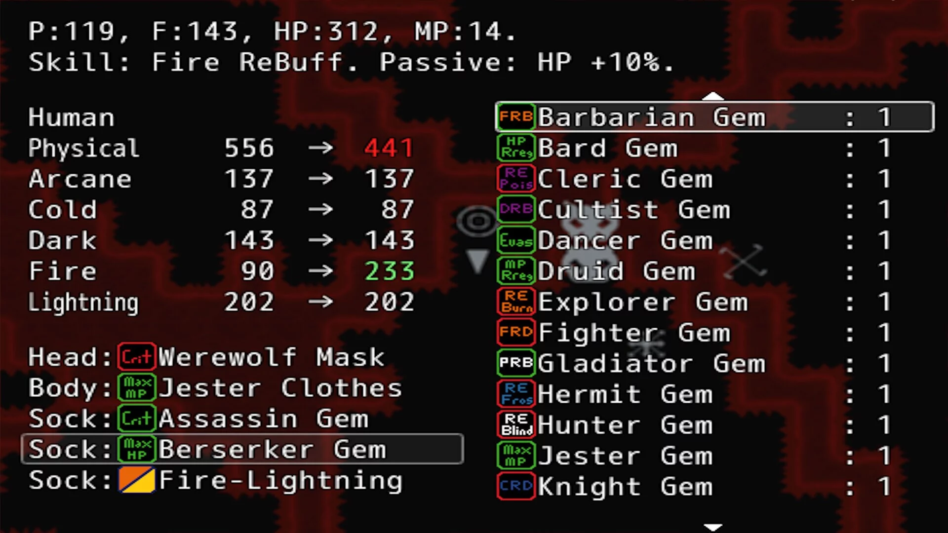 Изображение игры: Brutal Bullet Hell RPG