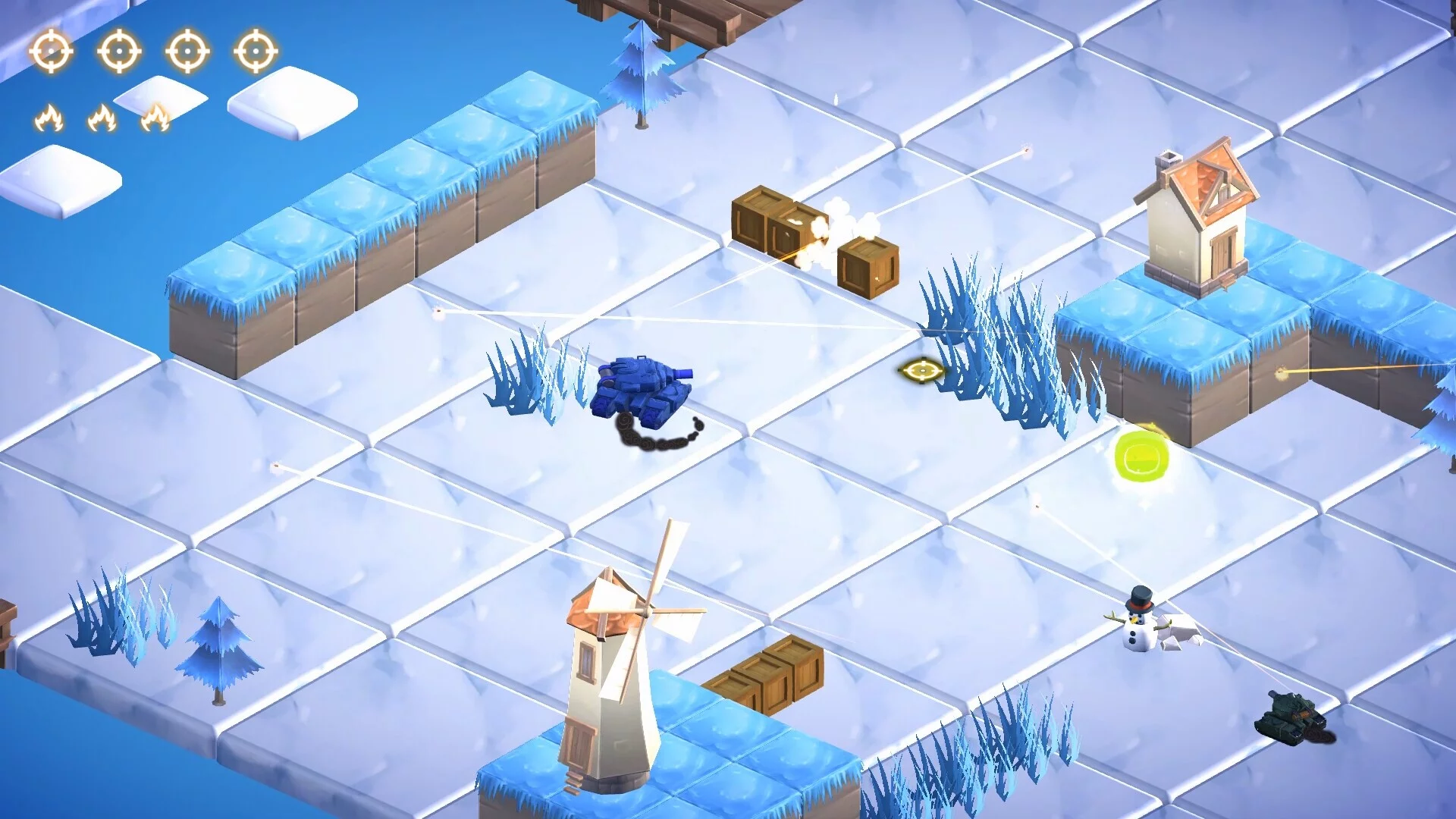 Изображение игры: Tanky Tanks 2