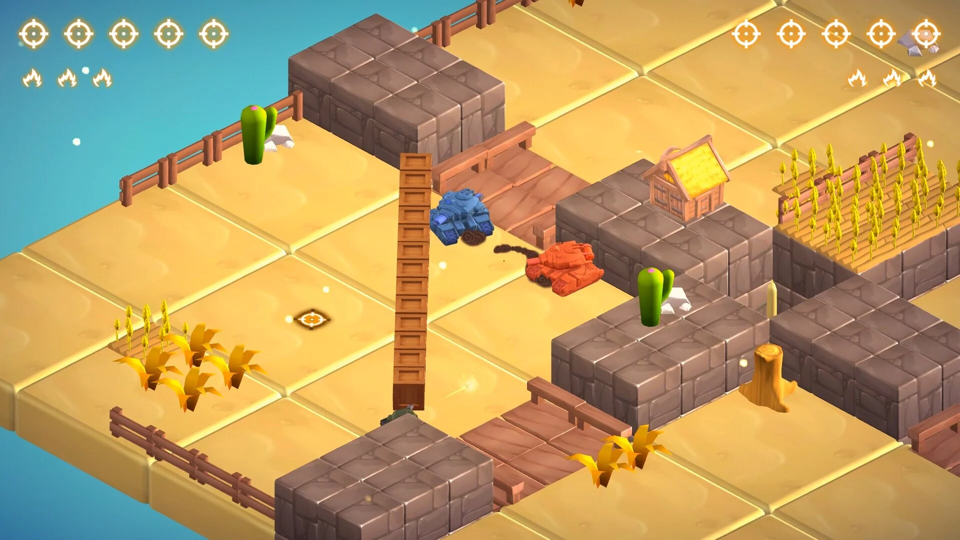 Изображение игры: Tanky Tanks 2