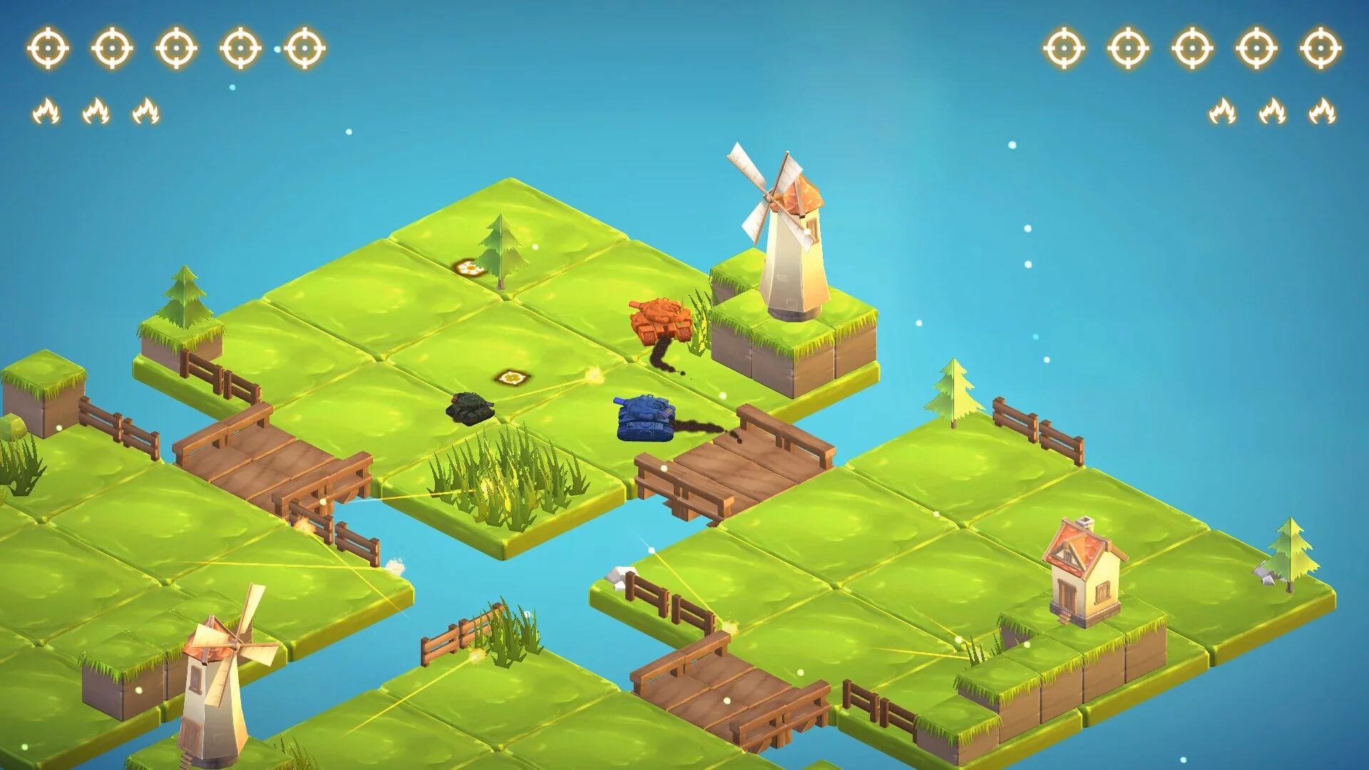 Изображение игры: Tanky Tanks 2