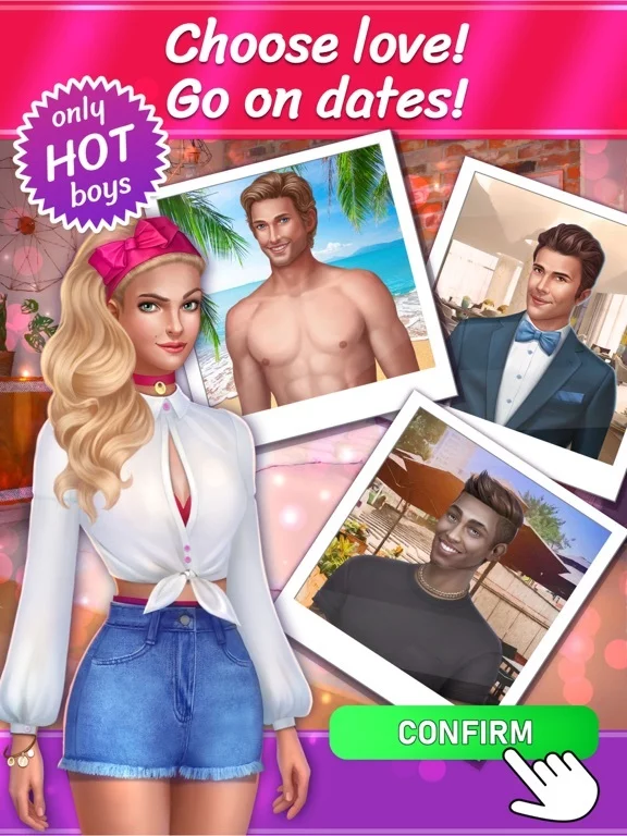 Изображение игры: Romantic Stories Game